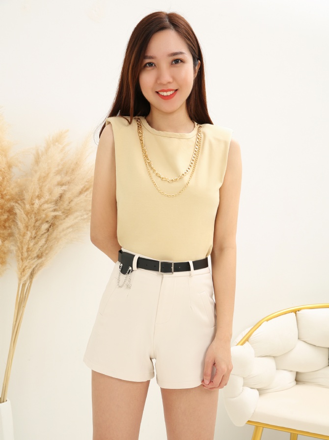 Chain Sleeveless Top 15547