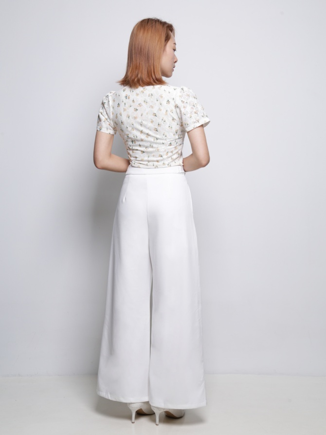 Lace Flower Cheongsam Top 18929