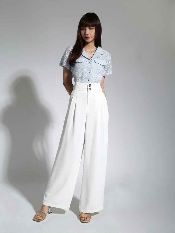 Net Lace Checker Top 21233