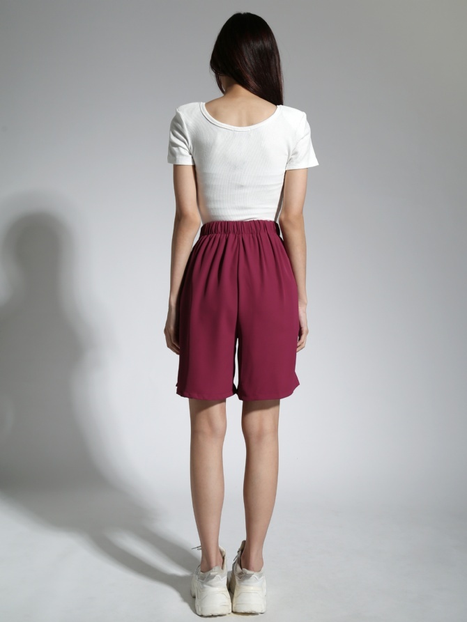 Round Neck Short Sleeve Top 21265