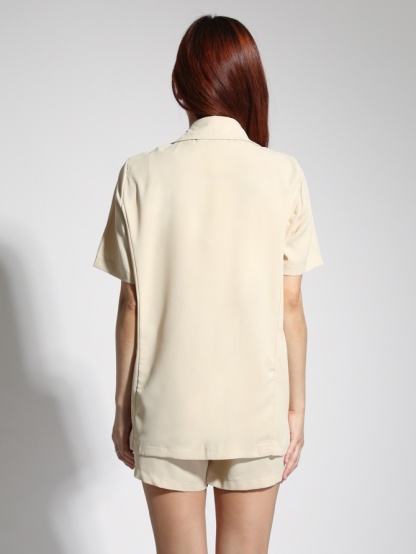 Formal Blazer With Short Pants Set 22081