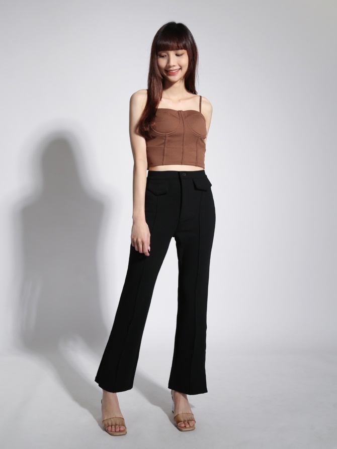 Back Breasted Button Bralette 22097