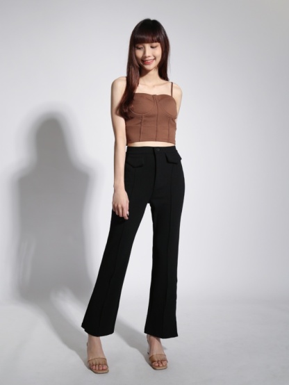 Back Breasted Button Bralette 22097