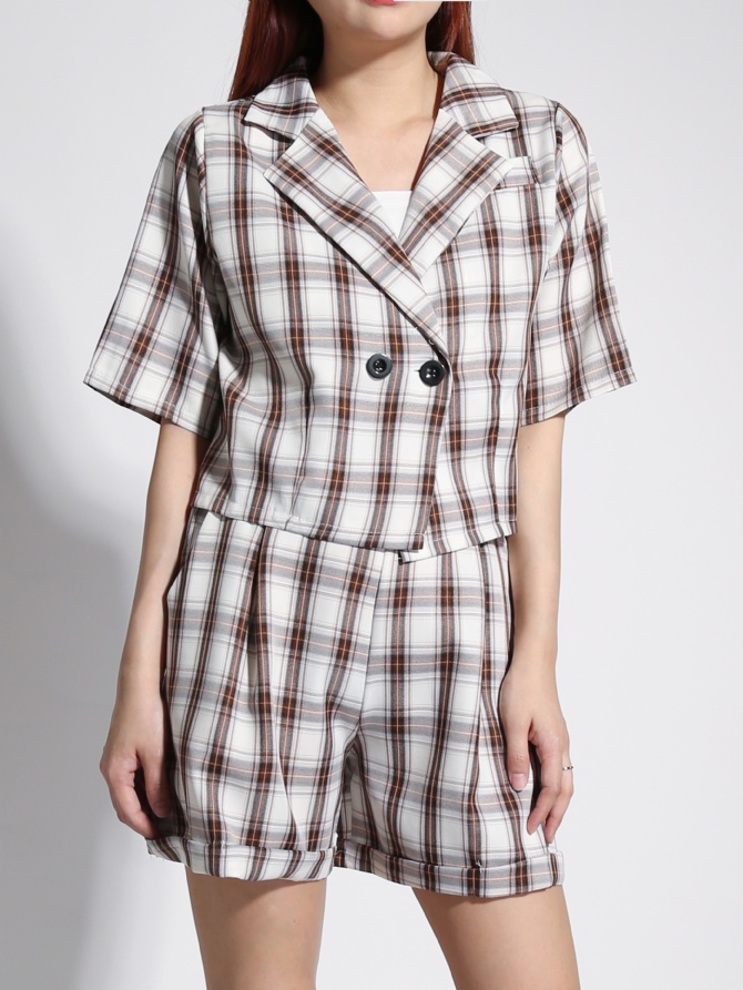 Formal Plaid Set 22170