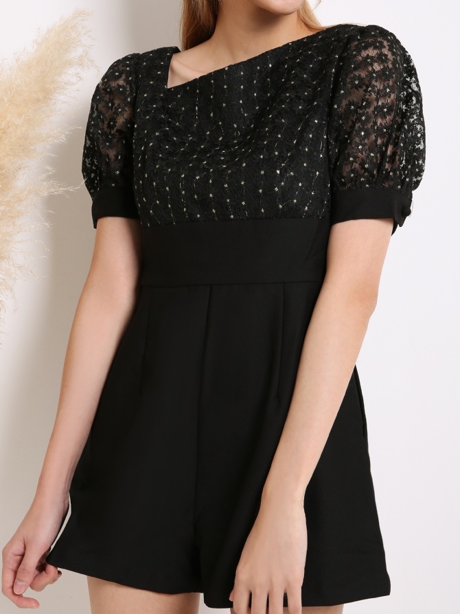 Lace Flower Jumpsuit 14839