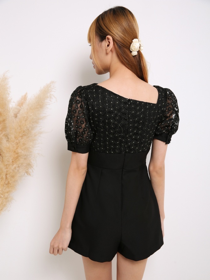 Lace Flower Jumpsuit 14839