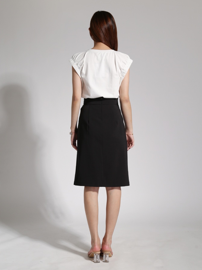 High Waist With Split Skirt 24051
