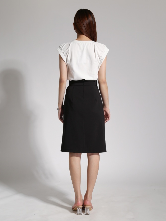 High Waist With Split Skirt 24051
