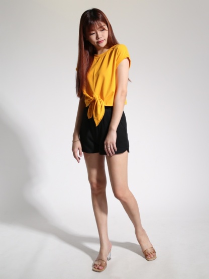 Two Tone Sleeveless Twist Set 22478