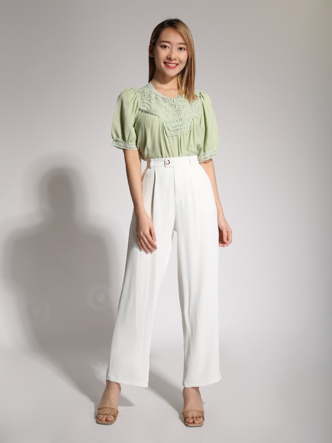 Puff Lace Top 20085