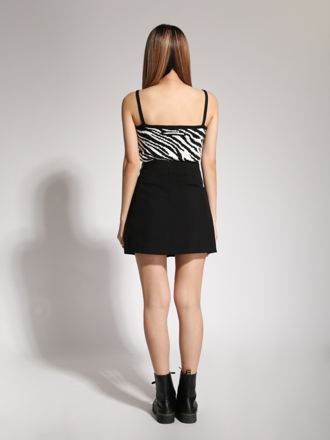 Decorative Belt Wrap Skirt 20431