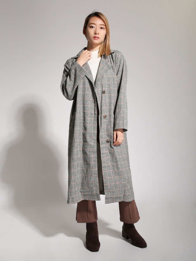 Checker Print Jacket 20467