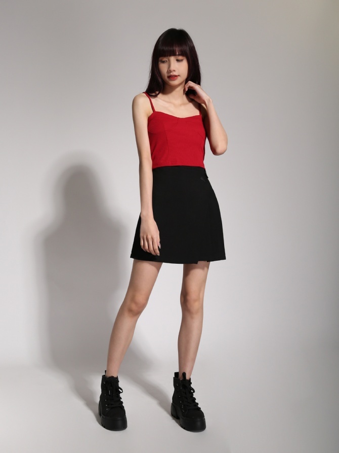 Basic Plain With Strap Top 20489