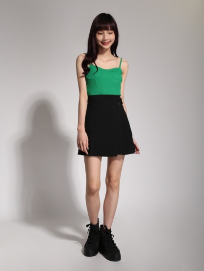 Basic Plain With Strap Top 20489