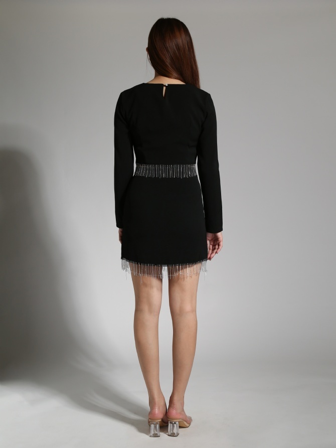 Formal Long Sleeve Tassel Set 23529