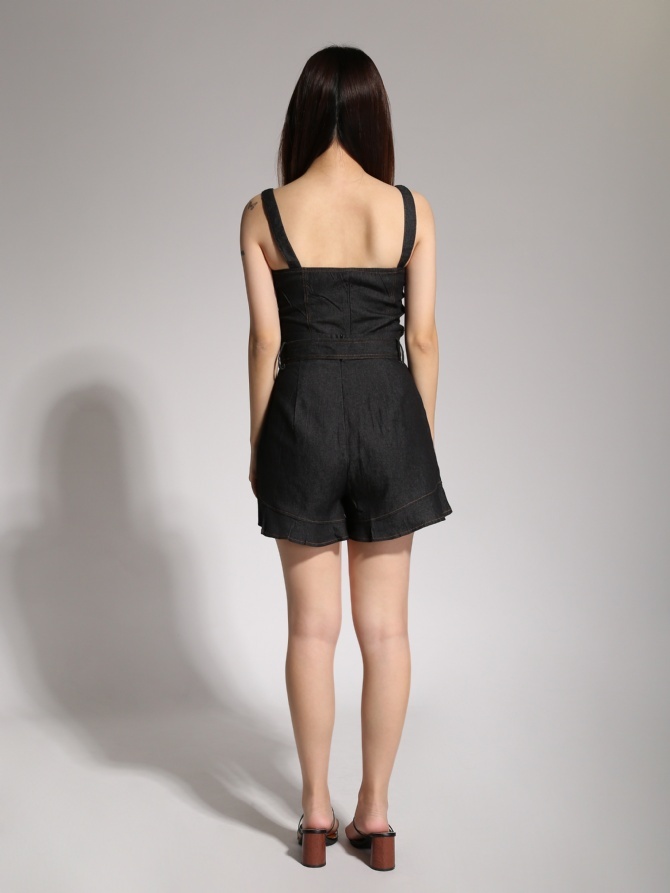 Denim With Strap Set 20836