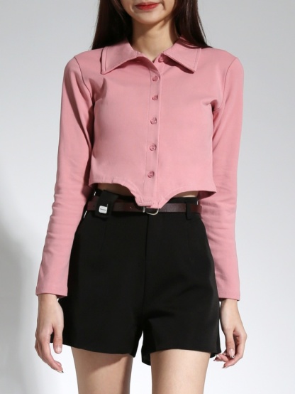 Casual With With Belt Short Pants 21311