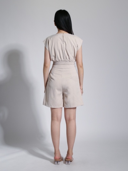 Casual Wear Cap Sleeve Set 23203