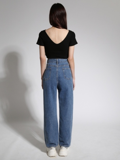V Neck Front Twist Top 21508