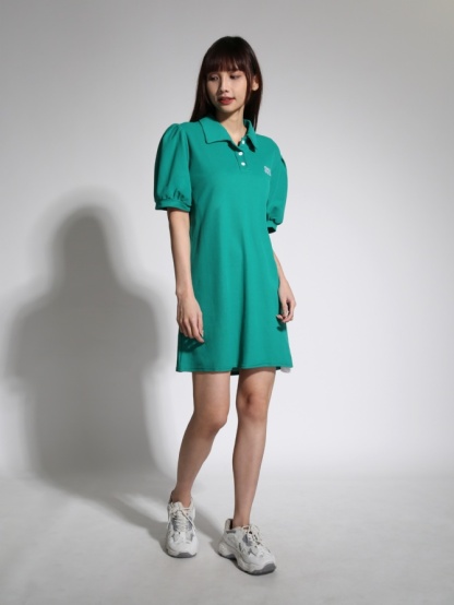 Collar Front Button Dress 21593