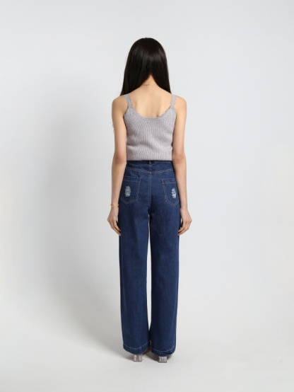 Denim Long Pants 19167