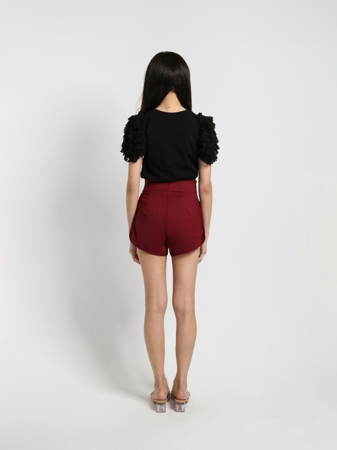 Layered Eyelet Lace Top 19457