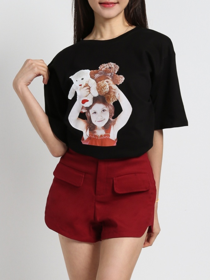 Girl Oversize Tee 19466