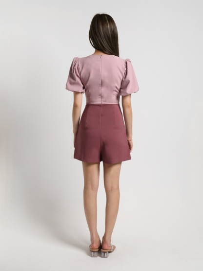 Collar Short Sleeve Set 17127