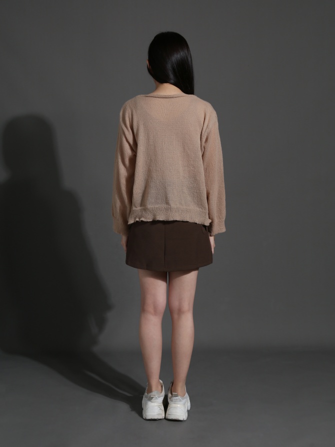 Knitted Two Piece Top Set 24334