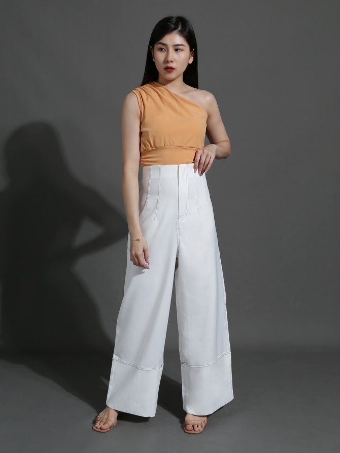 High Waist Suit Long Pants 25080