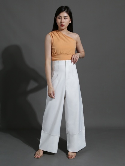 High Waist Suit Long Pants 25080