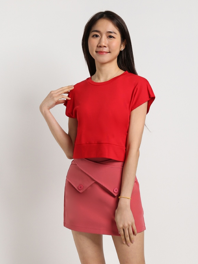 Formal Cross With Split Skirt Pants 15802