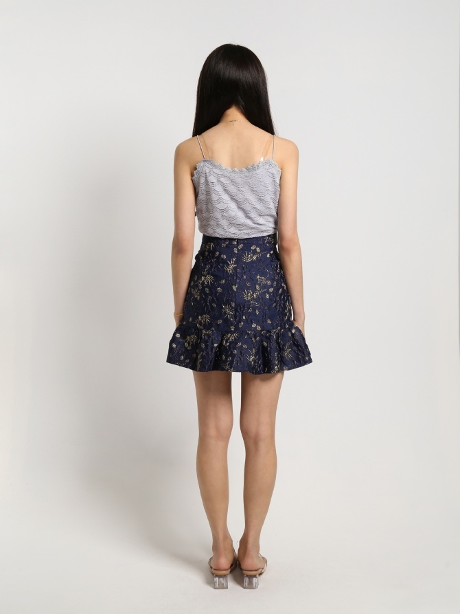 Folds Ruffles Skirt 19645