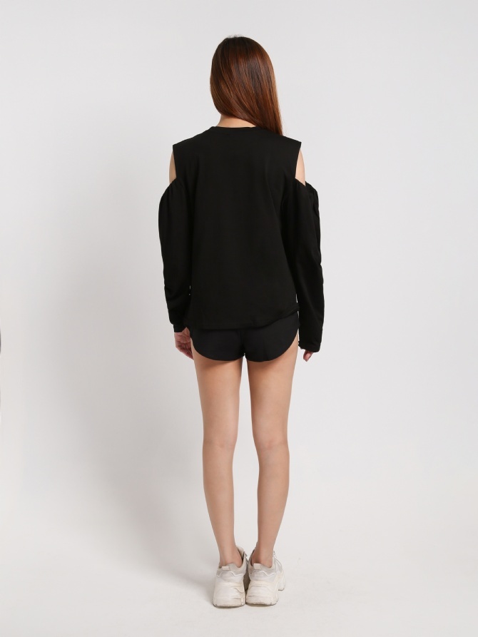 Navy Front With Shoulder Hole Top 17560