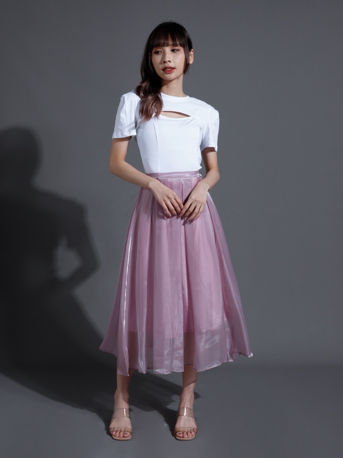 Two Piece Inner With Outer Wear Top Set 26305