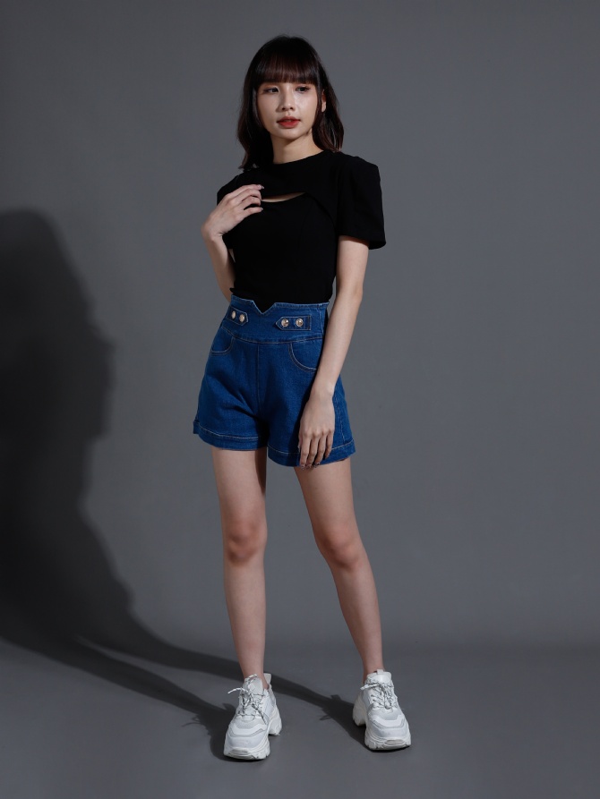 Two Piece Inner With Outer Wear Top Set 26305