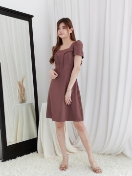 Formal Short Sleeve Dress 24571