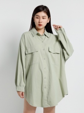 Collar Front Button Blouse 20576
