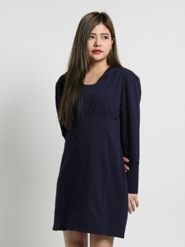 Long Sleeve With Cap Dress 20624