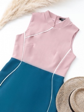 Sleeveless Line Dress 18538