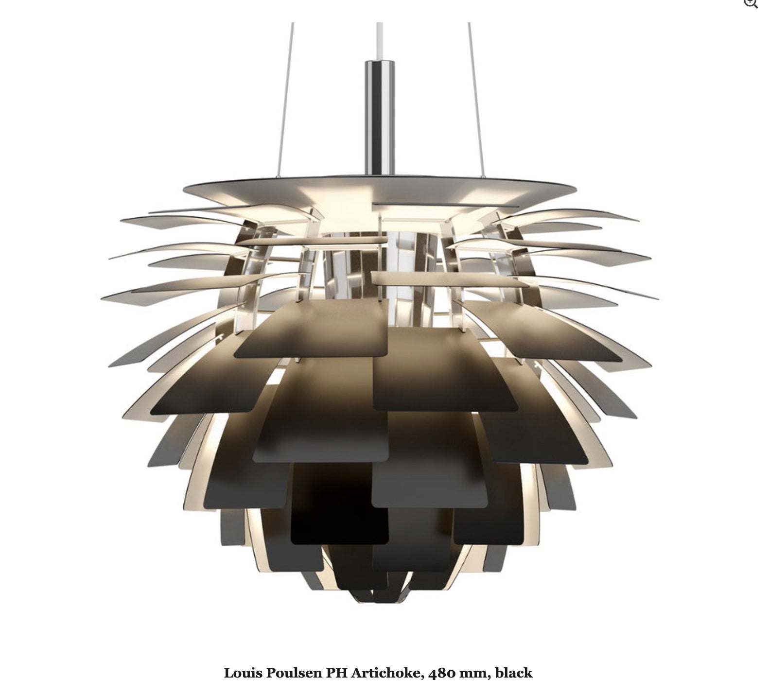 TR80002 Artichoke Style Lamp