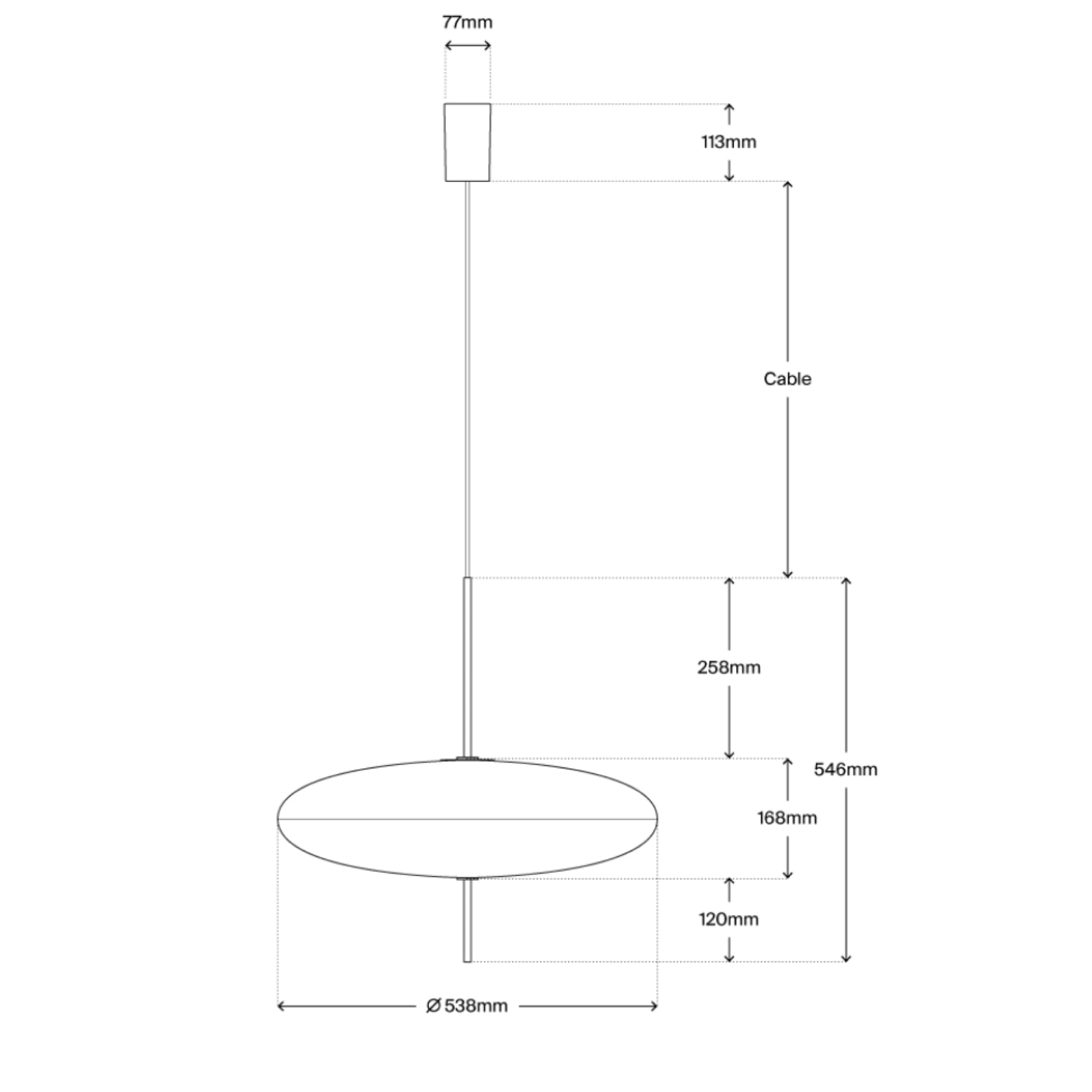 TR80293 2065 Style Pendant Light