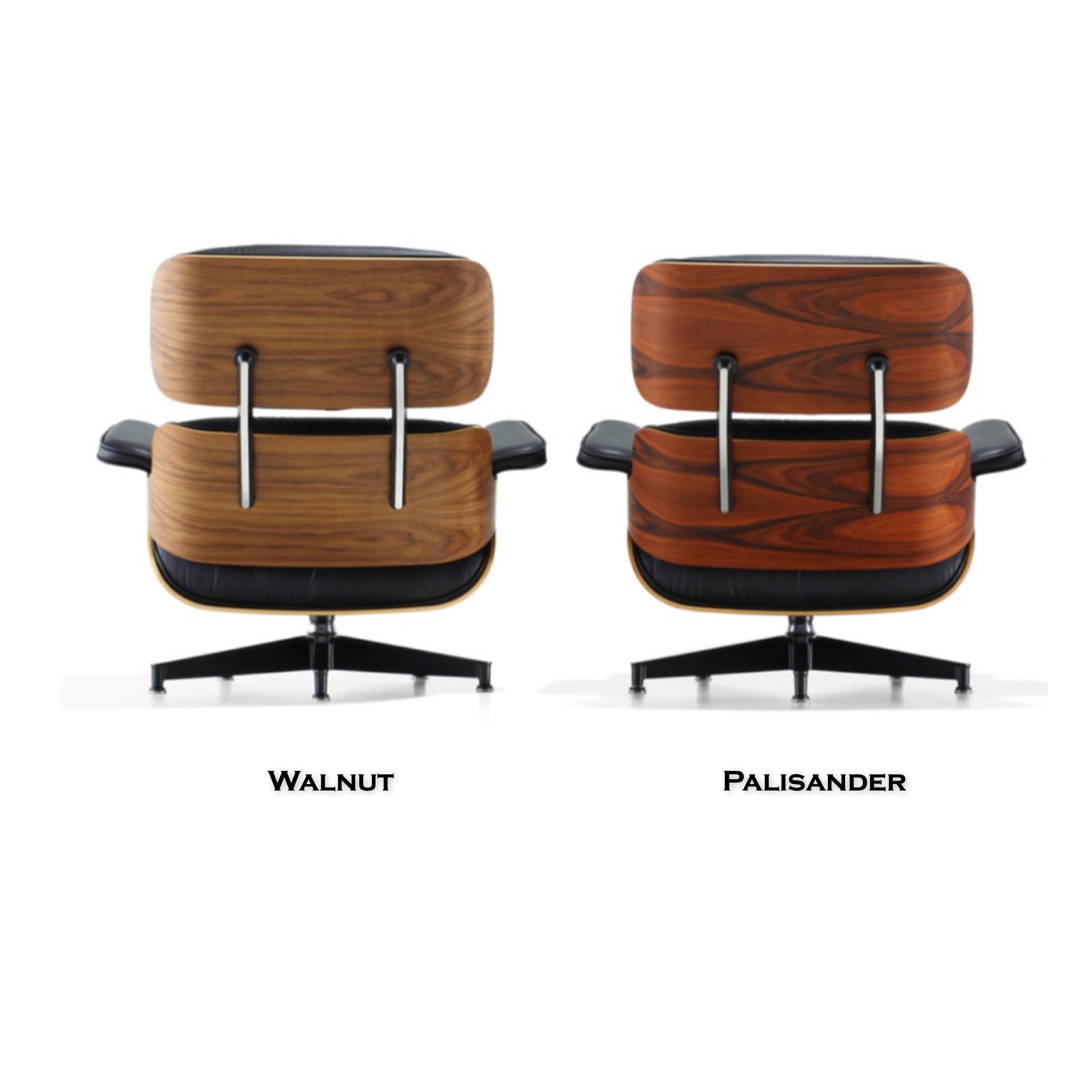 Eames lounge best sale chair walnut