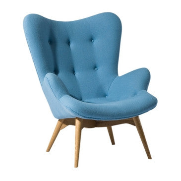 TR40005 Grant Featherston Style Lounge Chair and Ottoman