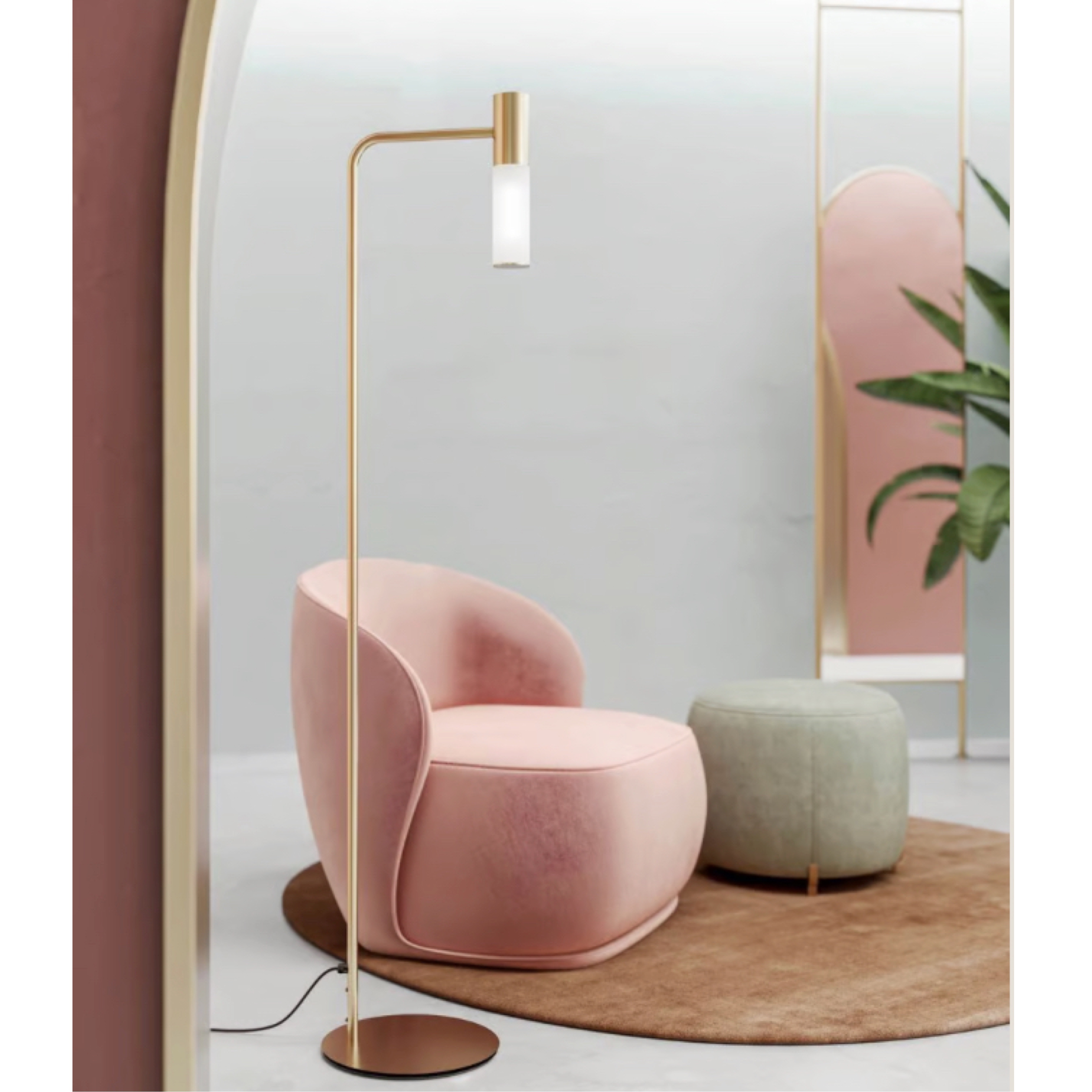 TR80084F Il-Fanale Etoile Style Floor Lamp