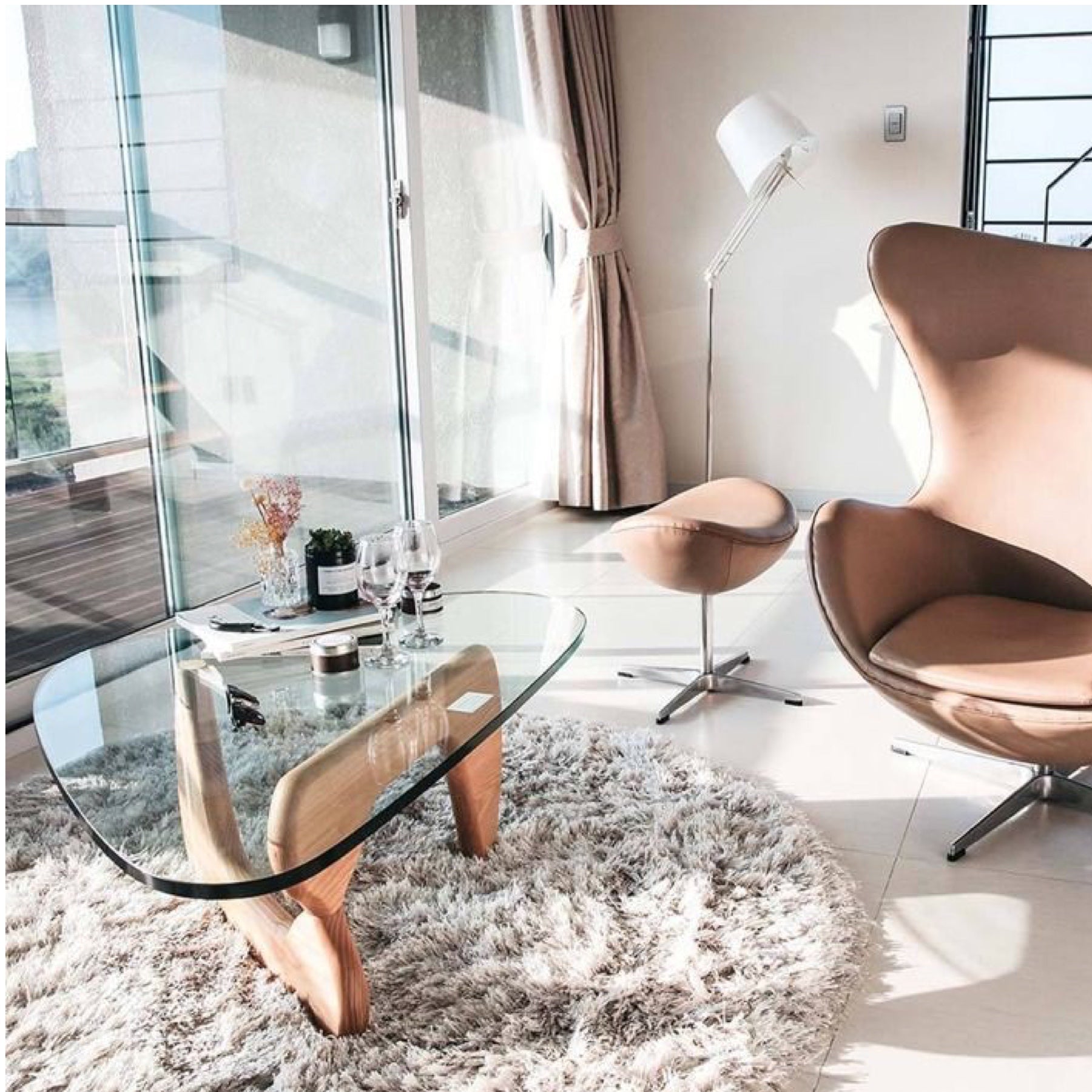 TR45013 Noguchi Style Coffee Table