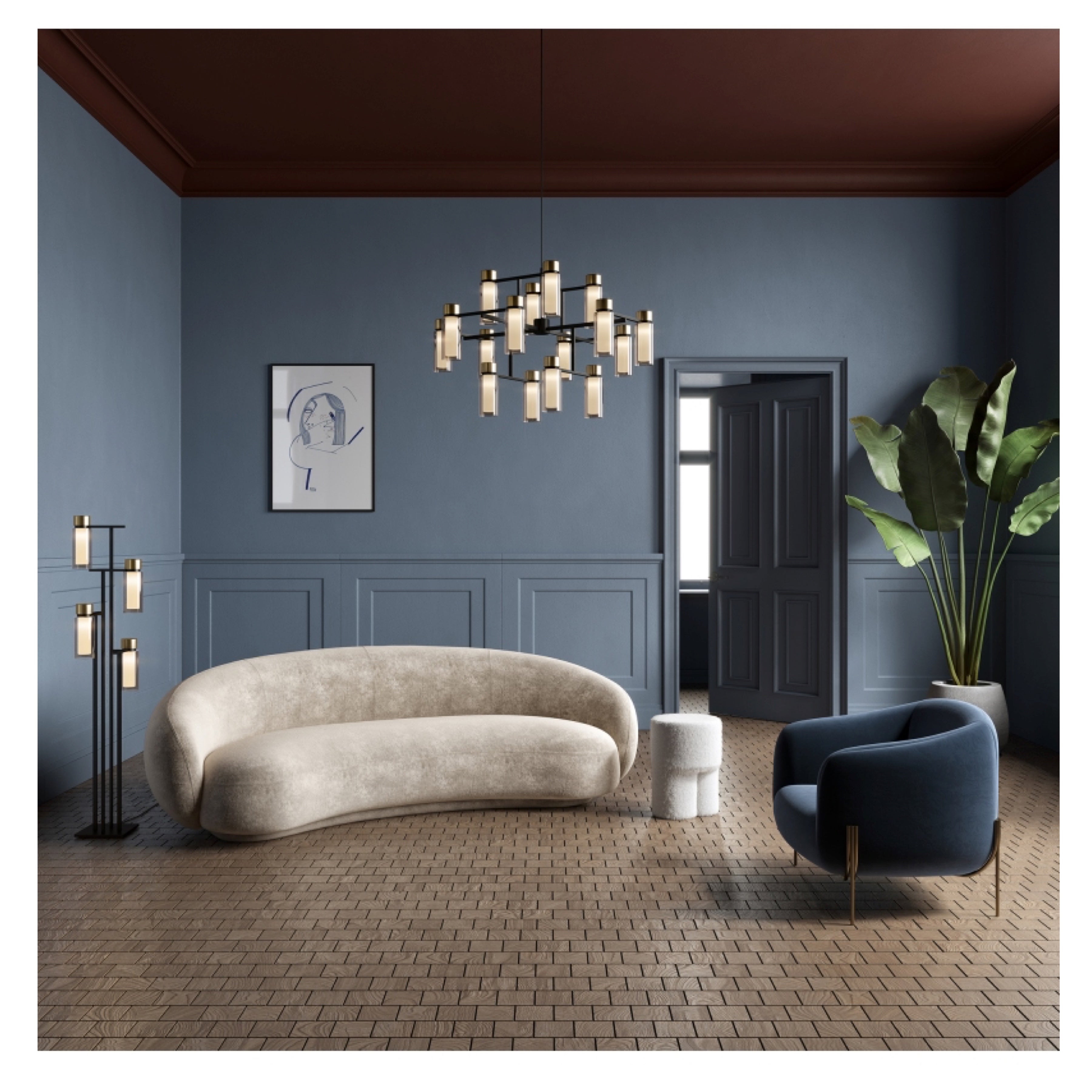 TR80186P TOOY OSMAN Style Pendant Lamps