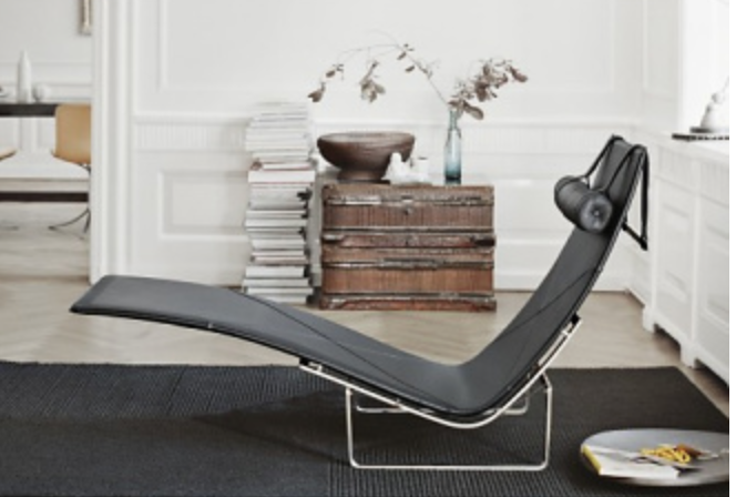 TR41004 Poul Kjarholm PK24 Style Lounge Chair