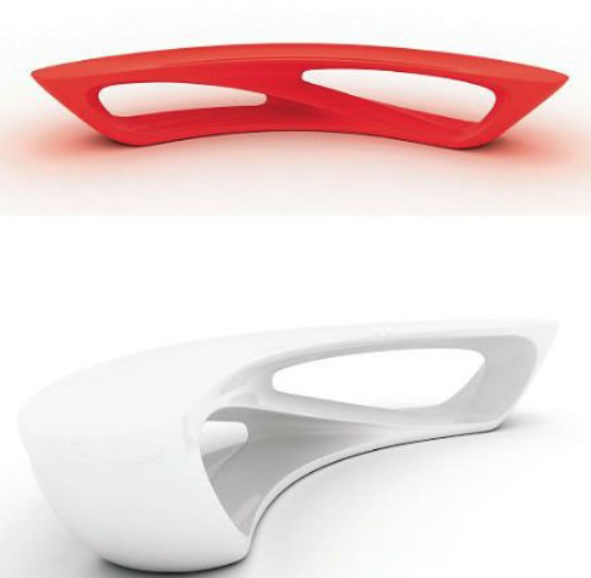 TR41010  Amanda Levette Style Drift Bench