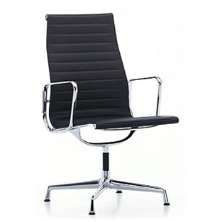 TR75007 C-Eames EA119 Aluminum Guest High Back Chair
